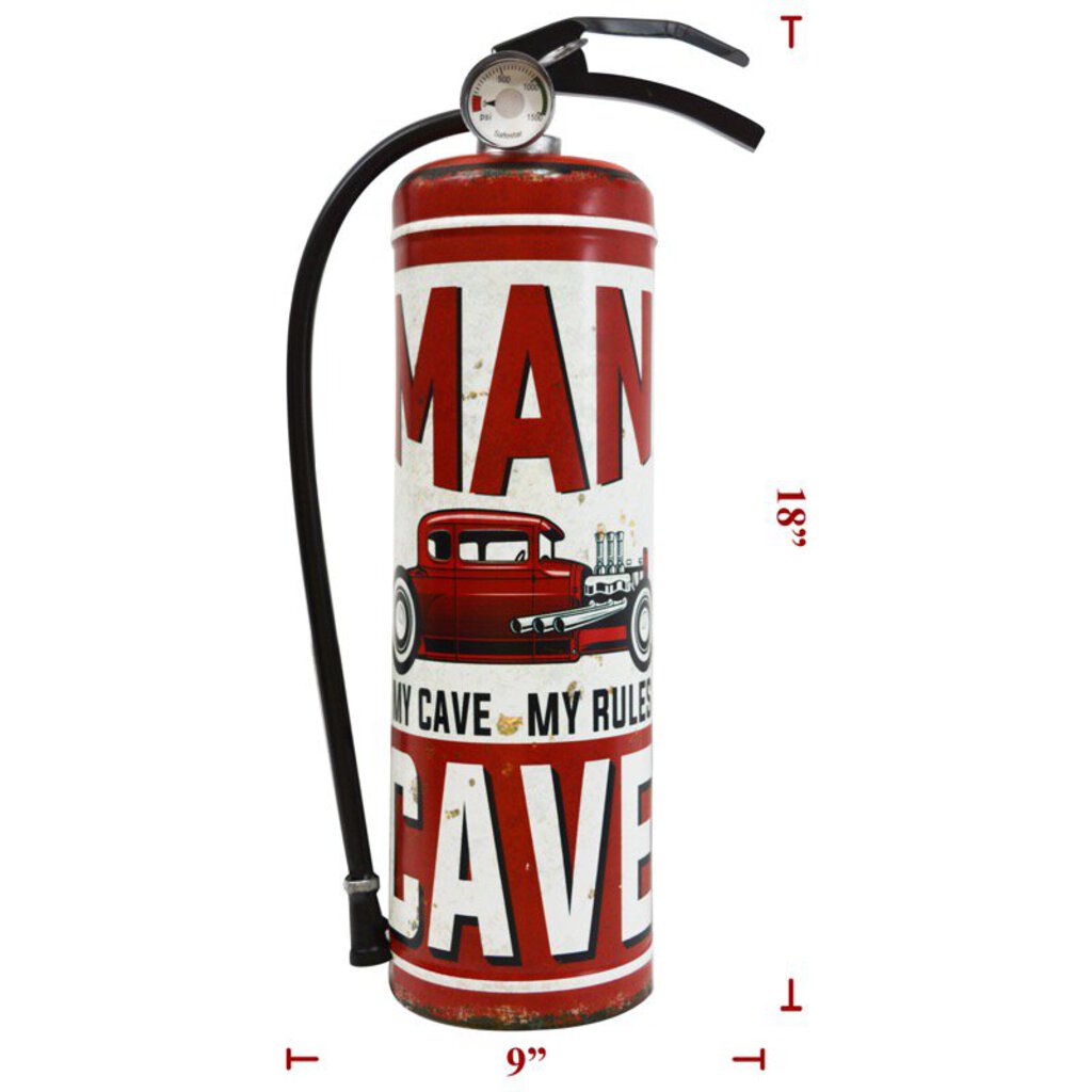 515-00686 Man Cave Metal Decor