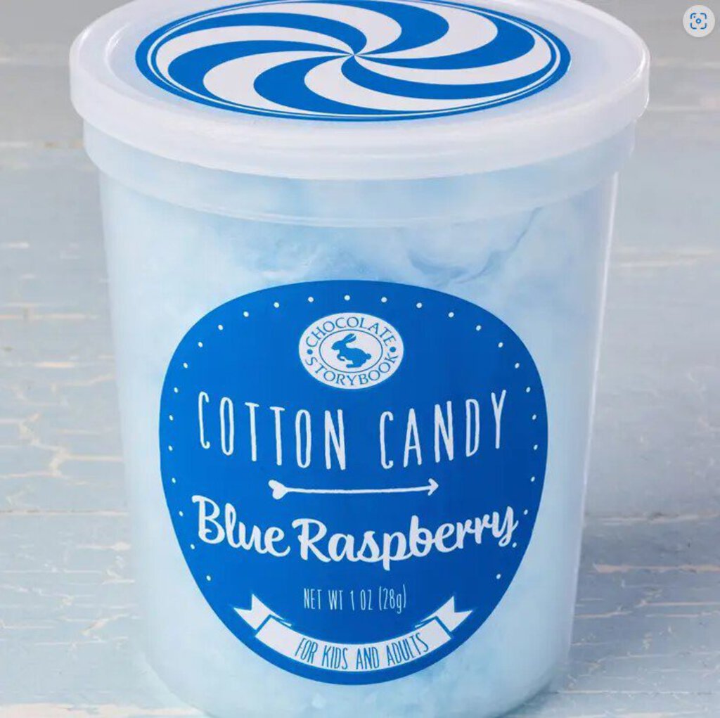 Blue Raspberry Cotton Candy