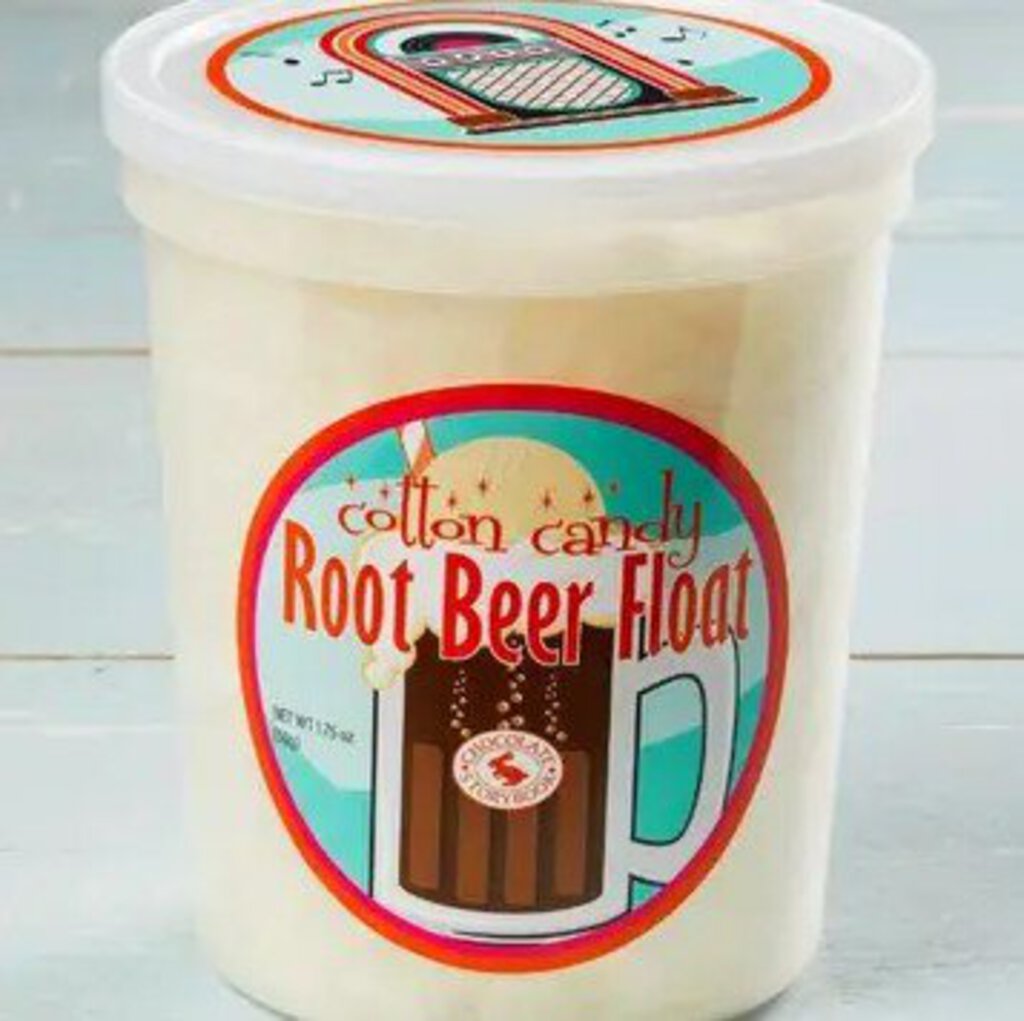 Root Beer Float Cotton Candy