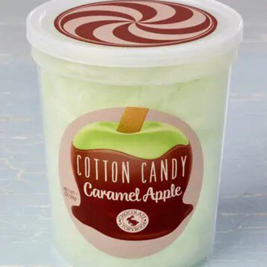 Caramel Apple Cotton Candy