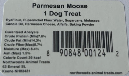 Parmesan Moose Dog Cookie