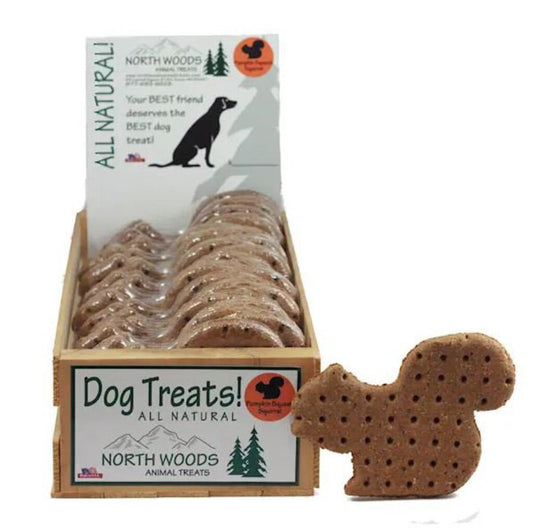 Pumpkin Squash Squirrel Dog Cookie