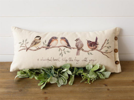 Pillow- Birds on Branch