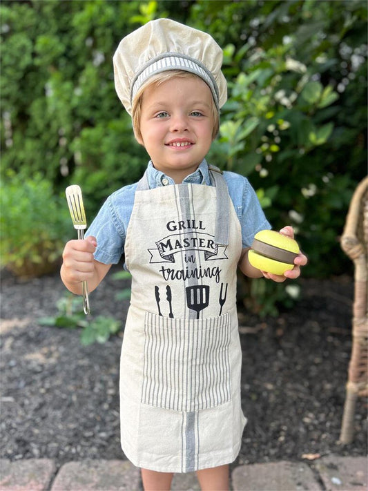 Child's Apron and Hat- Grill Master