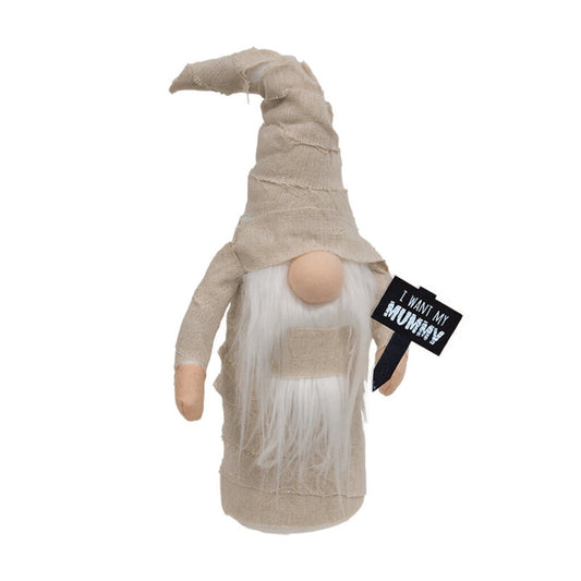 ZOE5078 Halloween Mummy Gnome 15in