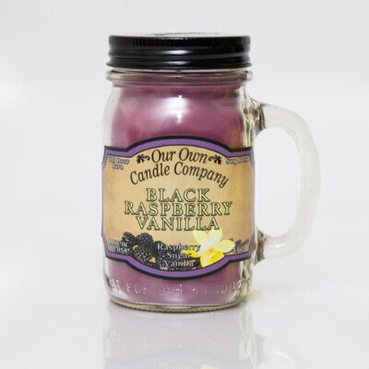 Mini Jar Candle 3.5oz - Black Raspberry Vanilla