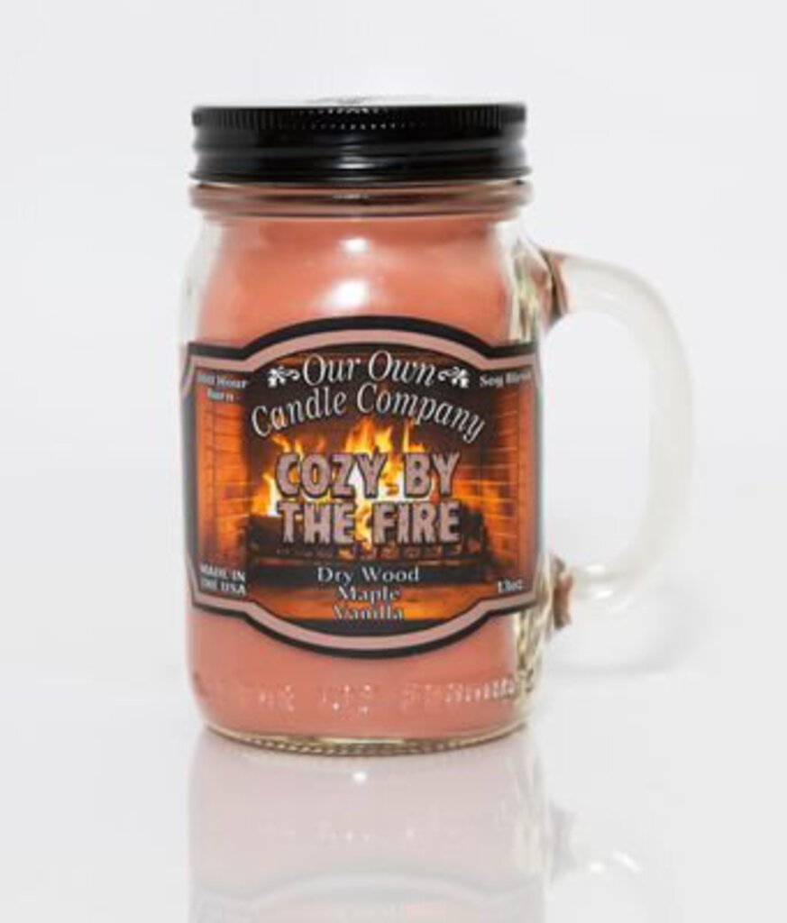 Jar Candle 13oz - Cozy by the Fire