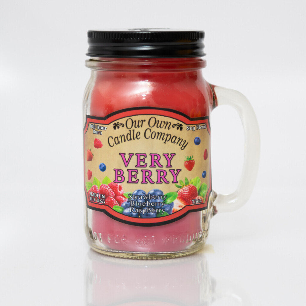 Jar Candle 13oz - Very Berry