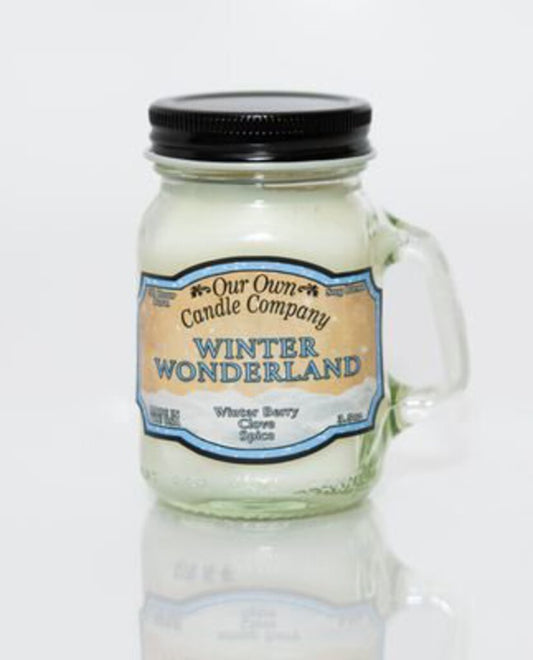 Mini Jar Candle 3.5oz - Winter Wonderland