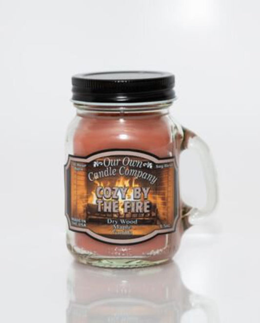 Mini Jar Candle 3.5oz - Cozy by the Fire