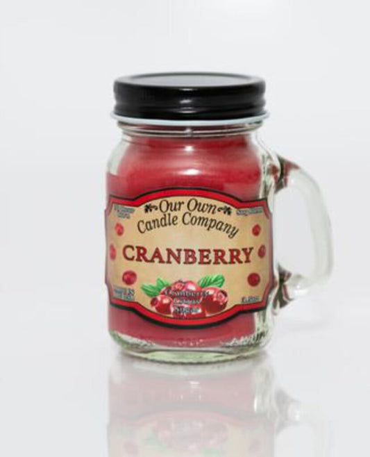 Mini Jar Candle 3.5oz - Cranberry