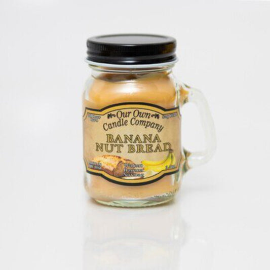 Mini Jar Candle 3.5oz - Banana Nut Bread