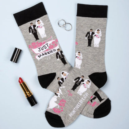 Socks- Just Married