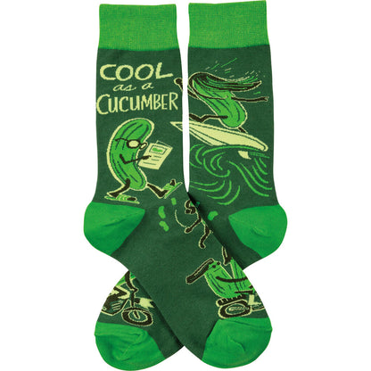 Socks- Cool Cucumber