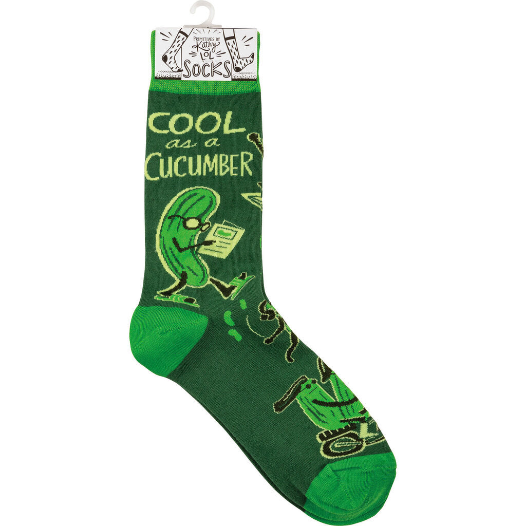 Socks- Cool Cucumber