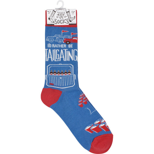 Socks- Rather Be Tailgating