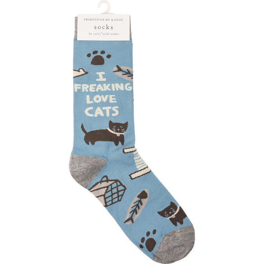 Socks- Freaking Love Cats