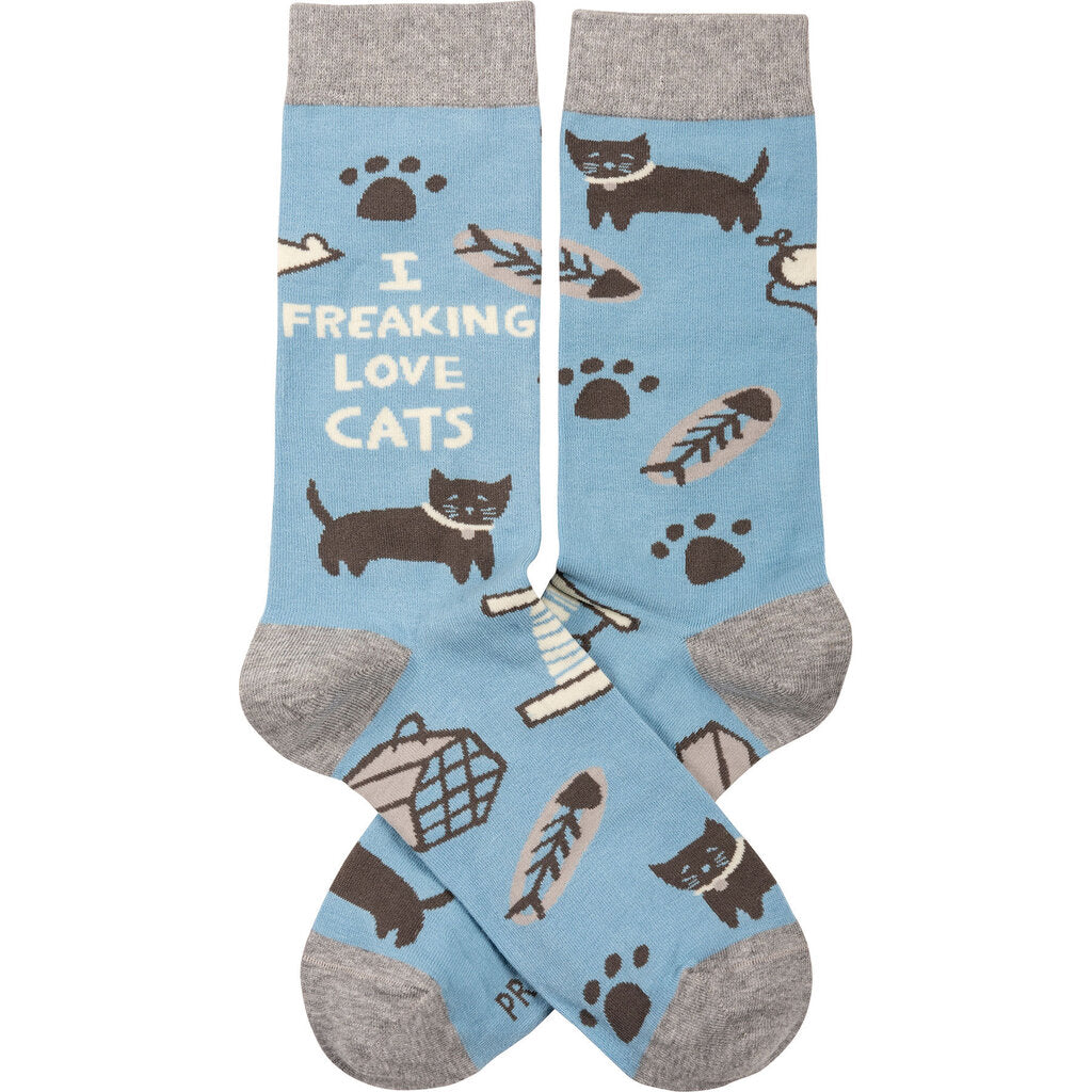 Socks- Freaking Love Cats