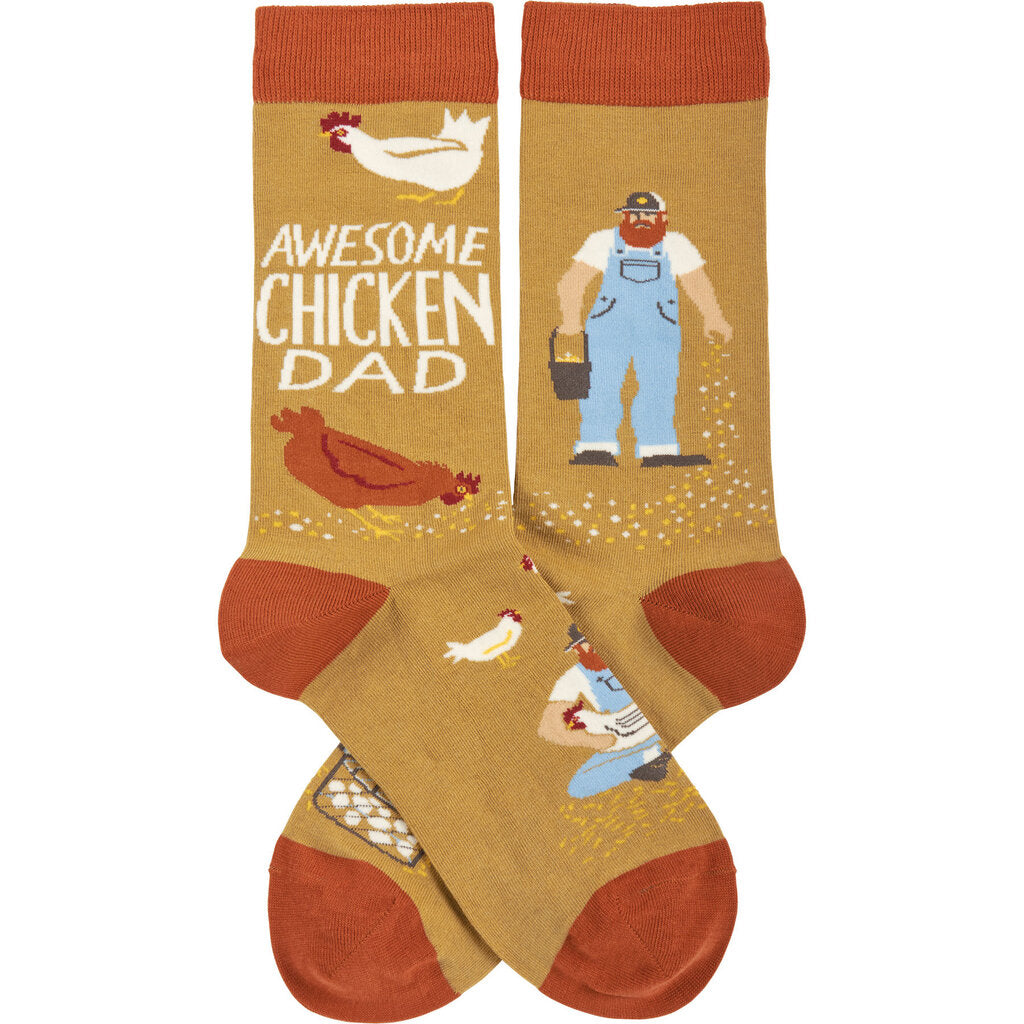 Socks- Awesome Chicken Dad