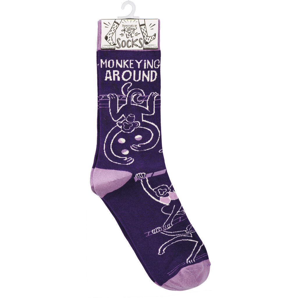 Socks- Monkeying Around