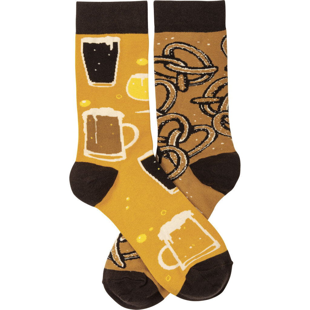 Socks- Beer & Pretzels