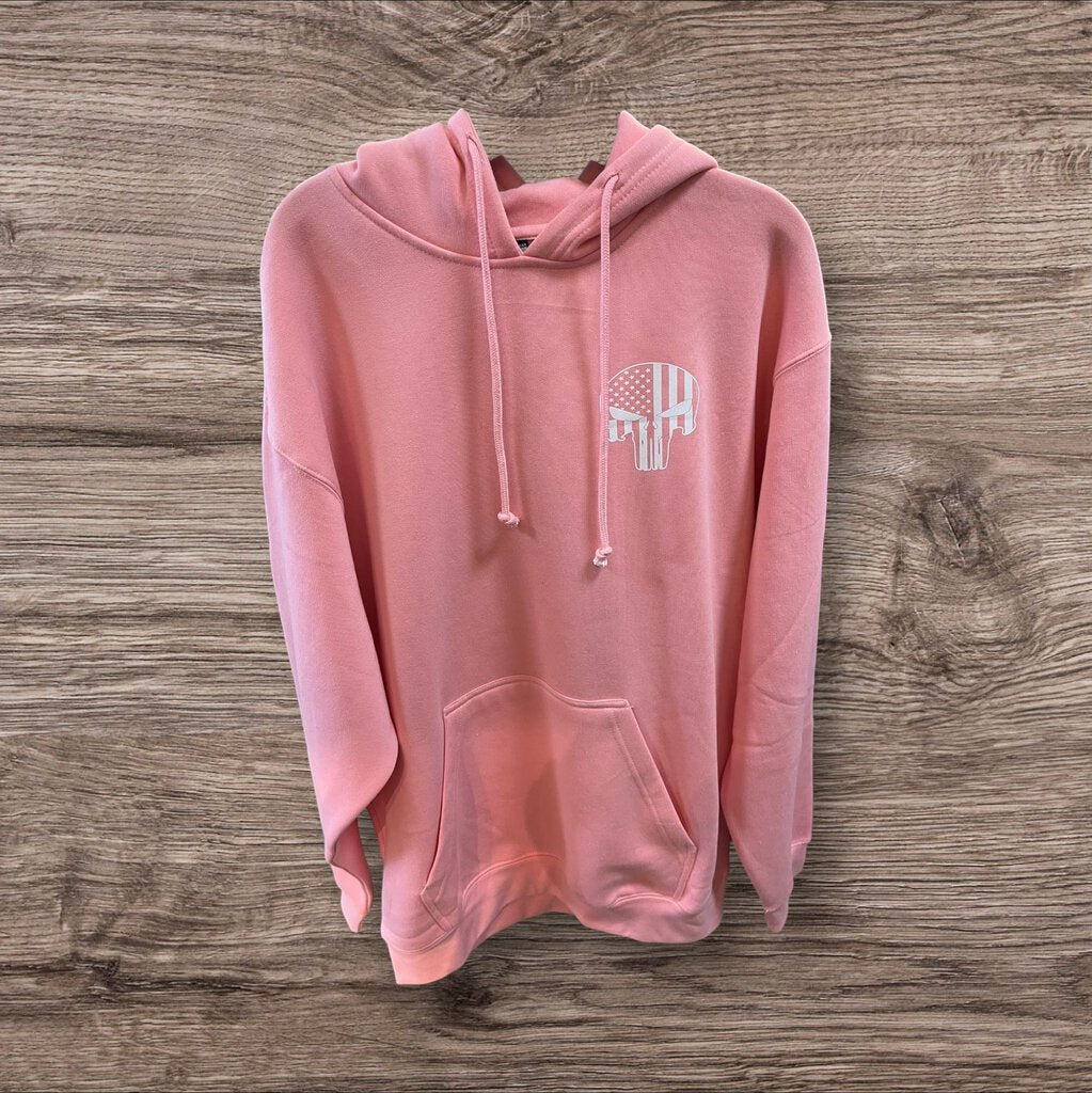 PINK FAFO Hoodie Med