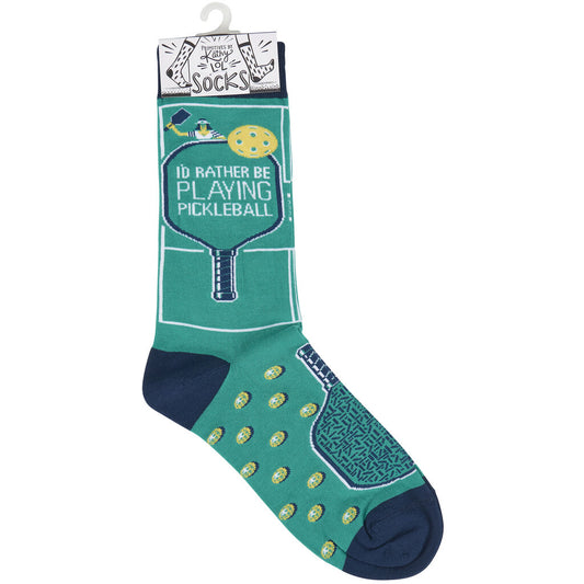 Socks- Playing Pickleball