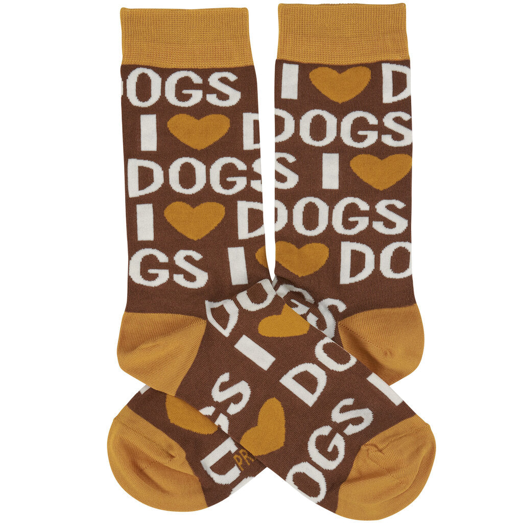 Socks- I Love Dogs