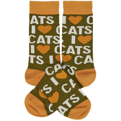 Socks- I Love Cats